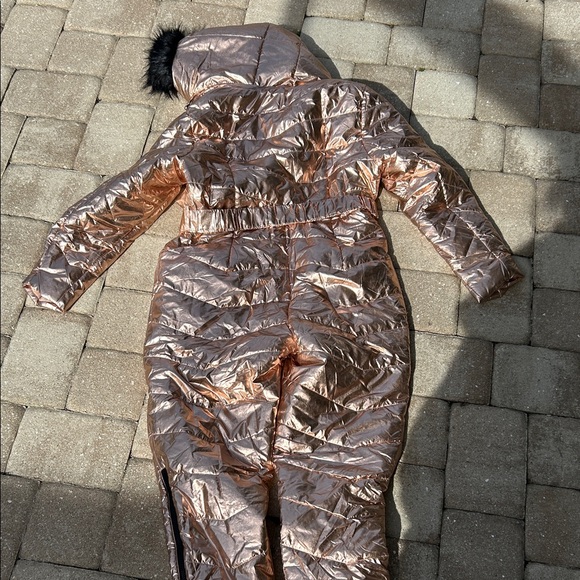 Metallic Snowsuit with Hood - Picture 5 of 5